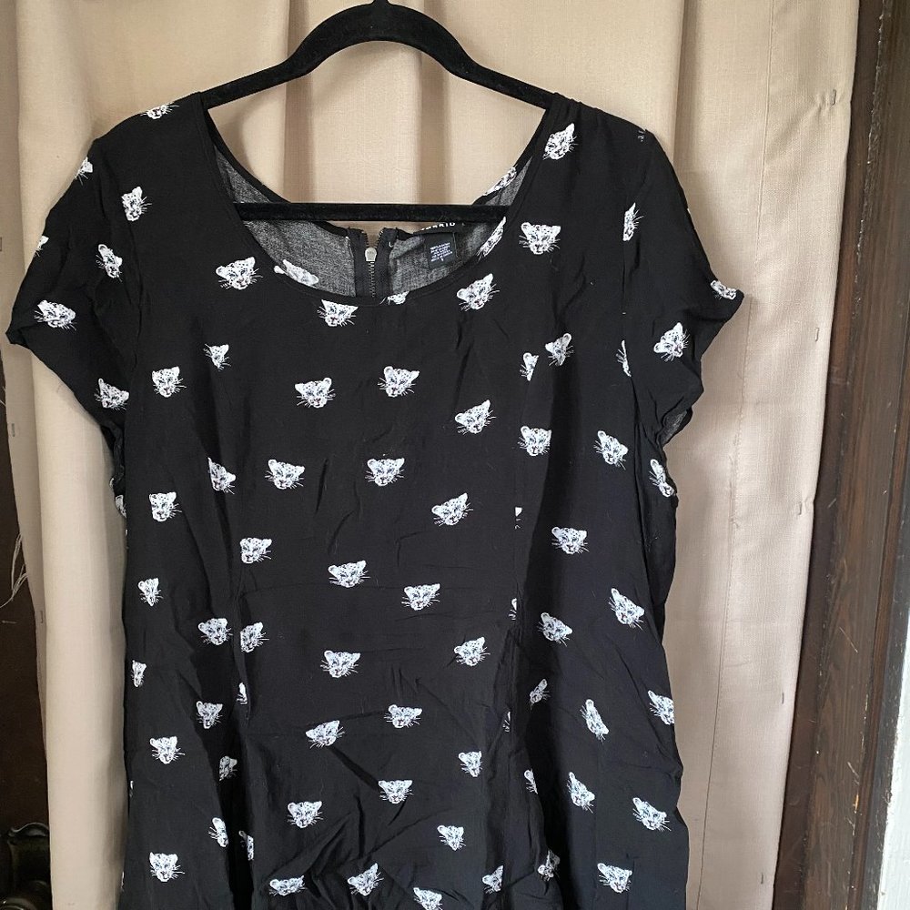 TORRID Cheetah Print Blouse | Plus Size 1 (1X) Blouse Shirt Top